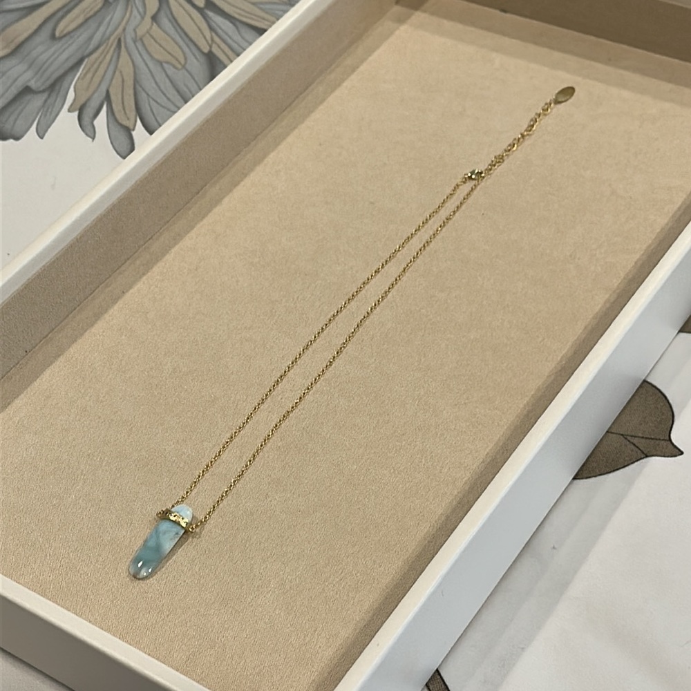 New Marcia Moran Larimar necklace
